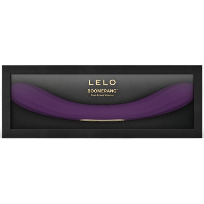LELO - BOOMERANG VIBRADOR DE DOBLE EXTREMO MORADO
