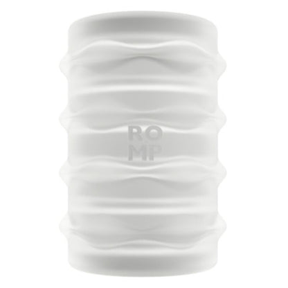 ROMP - MOSH MASTURBADOR MASCULINO TRANSPARENTE CON FUNDA REVERSBLE DE 6 CM