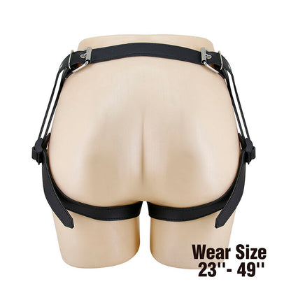 PRETTY LOVE - YETI ARNÉS STRAP-ON CON DILDO Y VENTOSA CARNE