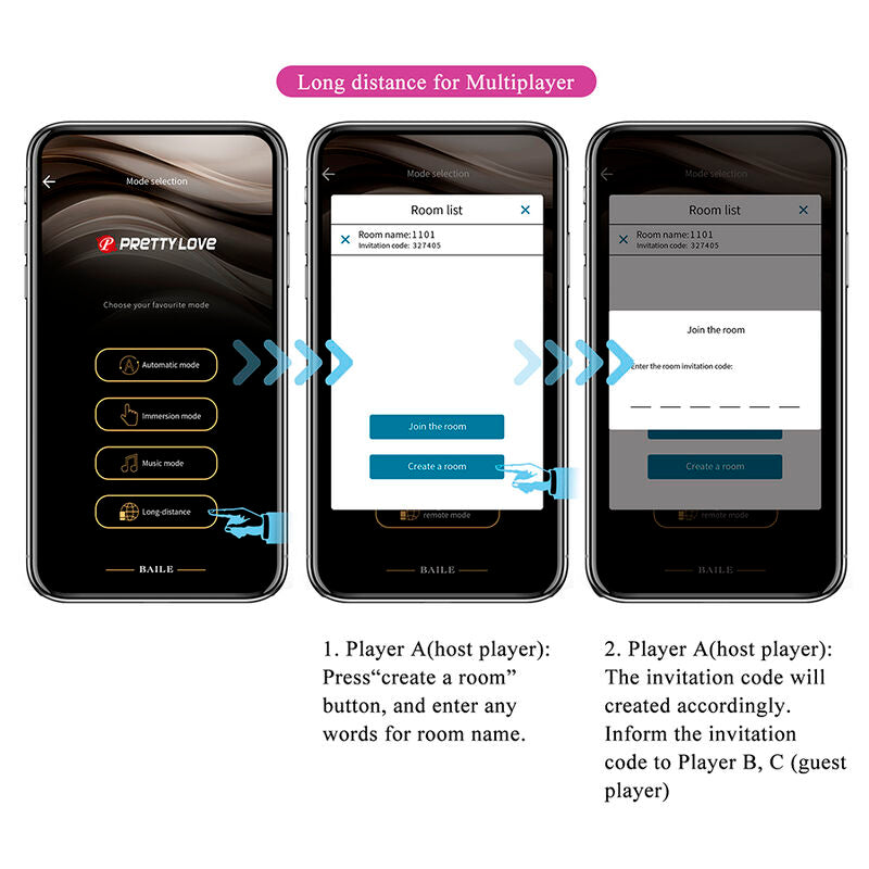 PRETTY LOVE - HAZELYNN MASAJEADOR APP CONTROL 12 FUNCIONES ROSA