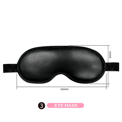 PRETTY LOVE - KIT BDSM 8 PIEZAS NEGRO