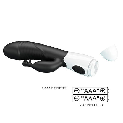 PRETTY LOVE - RASMUSSEN VIBRADOR RABBIT 30 FUNCIONES NEGRO