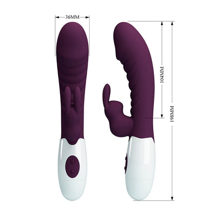 PRETTY LOVE - NAUGHTY BUNNY VIBRADOR RABBIT 30 FUNCIONES MORADO
