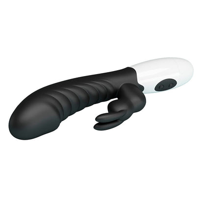 PRETTY LOVE - NAUGHTY BUNNY VIBRADOR RABBIT 30 FUNCIONES NEGRO