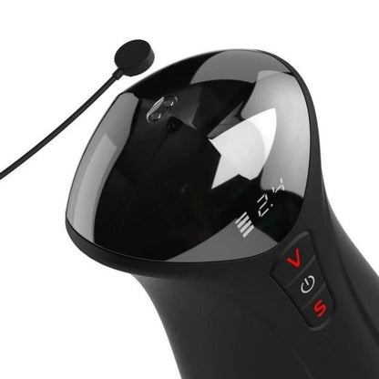 PDX ELITE - MASTURBADOR AUTOMÁTICO FAP-O-MATIC PRO XL VIBRADOR MARRÓN 34.9 CM