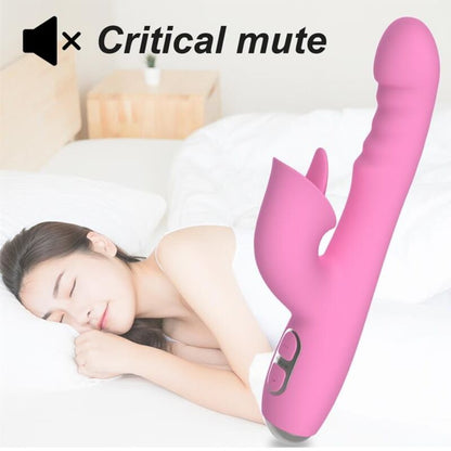 NALONE - T-MAY VIBRADOR RABBIT CON EMPUJE Y MOVIMIENTO OSCILANTE