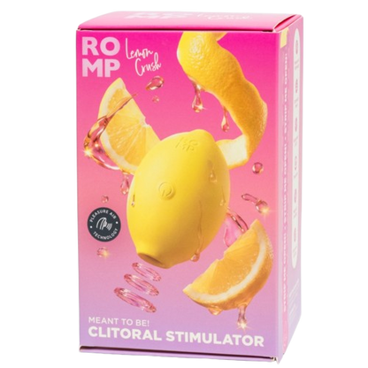 ROMP - LEMON CRUSH ESTIMULADOR DE CLÍTORIS POR ONDAS DE PRESIÓN AMARILLO