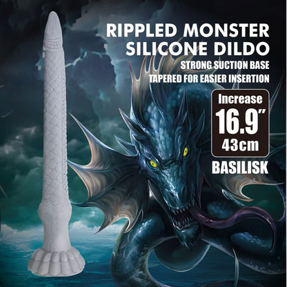 POWER MONSTERS - BASILISK DILDO 43 CM Ø 5 CM