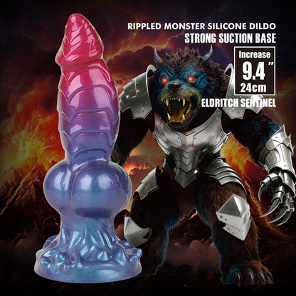 POWER MONSTERS - ELDRITCH SENTINEL DILDO FANTASÍA BICOLOR 24 CM Ø 5 CM