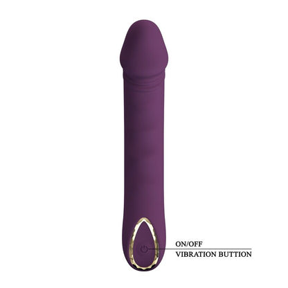 PRETTY LOVE - AMARA VIBRADOR RECARGABLE 10 FUNCIONES MORADO