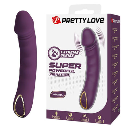 PRETTY LOVE - AMARA VIBRADOR RECARGABLE 10 FUNCIONES MORADO