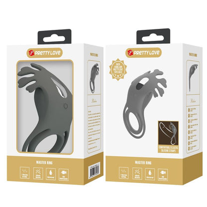 PRETTY LOVE - ANILLO VIBRADOR RECARGABLE CON ESTIMULADOR