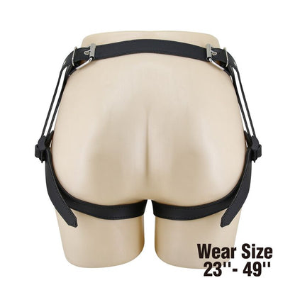 PRETTY LOVE - ARNÉS UNIVERSAL TIPO BRAGA PARA STRAP-ON NEGRO Y AZUL