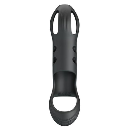 PRETTY LOVE - CRAIG ANILLO PARA PENE VIBRADOR RECARGABLE NEGRO