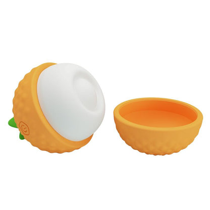PRETTY LOVE - ESTIMULADOR CLITORAL CON SUCCIÓN Y GOLPETEOS RECARGABLE NARANJA