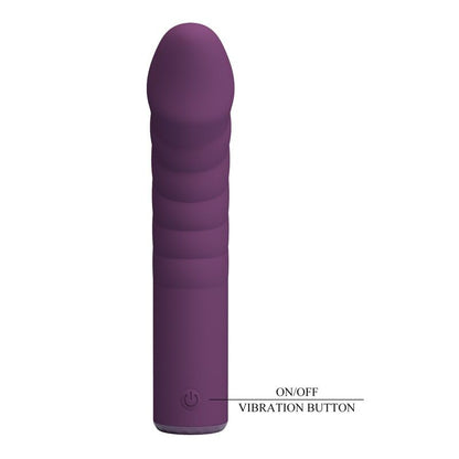 PRETTY LOVE - RYLAND VIBRADOR RECARGABLE 10 FUNCIONES MORADO