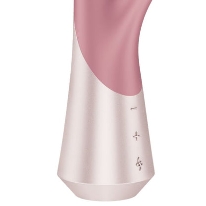 SATISFYER - PEARL BUNNY 1 VIBRADOR RABBIT CON PERLAS GIRATORIAS TERRACOTA