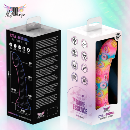 MYTHOLOGY - LYRA 2 DILDO DE SILICONA 19 CM Ø 3,3 CM DONUTS