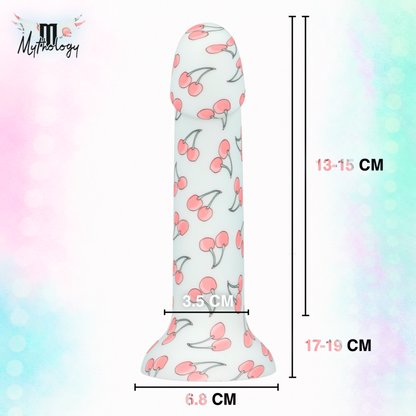 MYTHOLOGY - LYRA 3 DILDO DE SILICONA 17 CM Ø 3,6 CM CEREZAS