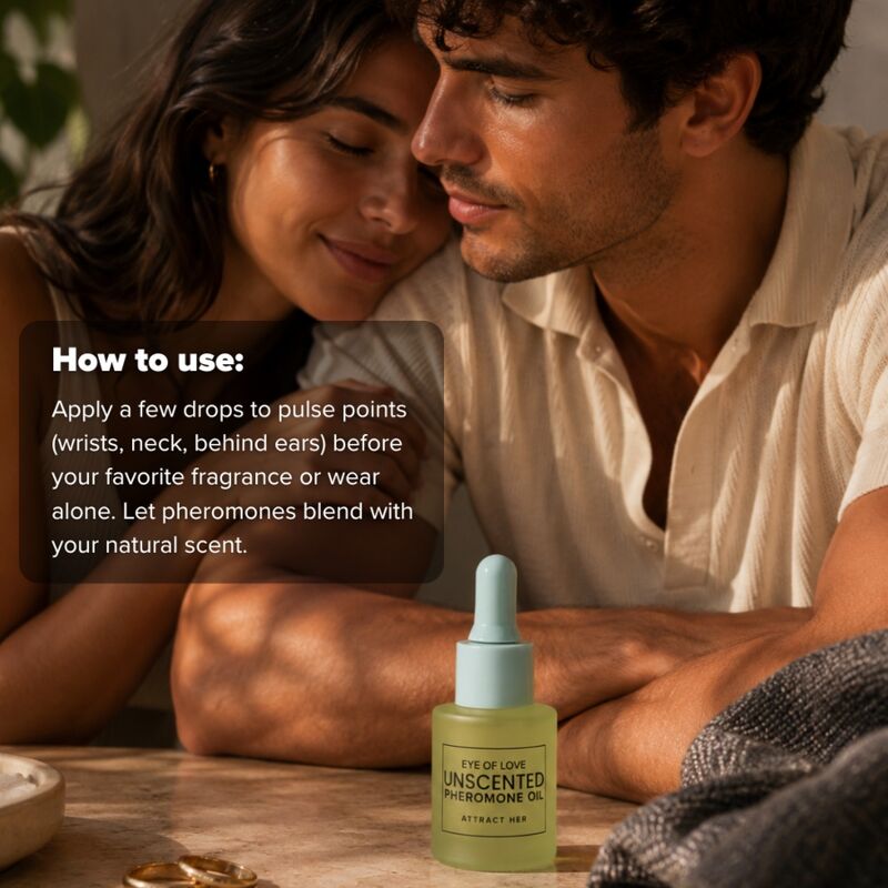 EYE OF LOVE - PARFUM OIL ADDITIVE CON FEROMONAS PARA HOMBRE SIN FRAGANCIA 20 ML