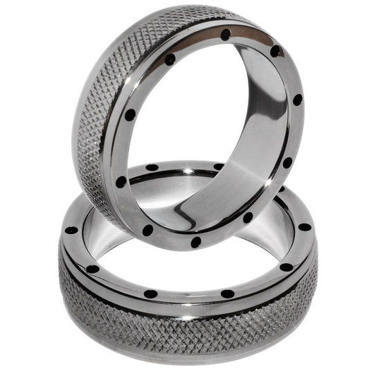 METAL HARD - ANILLO METAL PARA PENE Y TESTÍCULOS 45 MM