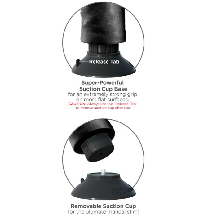 KING COCK - DILDO VIBRADOR CON TESTÍCULOS 23 CM NEGRO