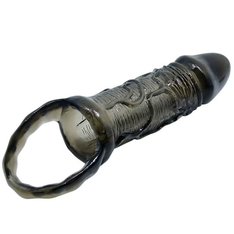 BAILE - FUNDA EXTENSORA PENE CON STRAP PARA TESTÍCULOS 11.5 CM