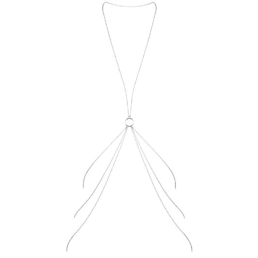 BIJOUX - MAGNIFIQUE CADENAS METLICAS PARA EL CUERPO 8 SILVER