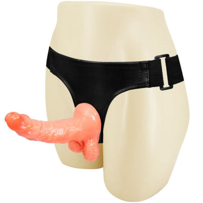 BAILE - ARNÉS CON PENE REALÍSTICO Y BRAGUITA AJUSTABLE ULTRA PASSIONATE 15.5 CM
