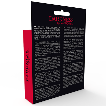 DARKNESS - PANTIES CON ABERTURA UNISEX TALLA ÚNICA