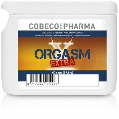 COBECO - ORGASM XTRA FOR MEN CÁPSULAS POTENCIADORES 60 CAPS (FECHA DE CADUCIDAD PRÓXIMA)