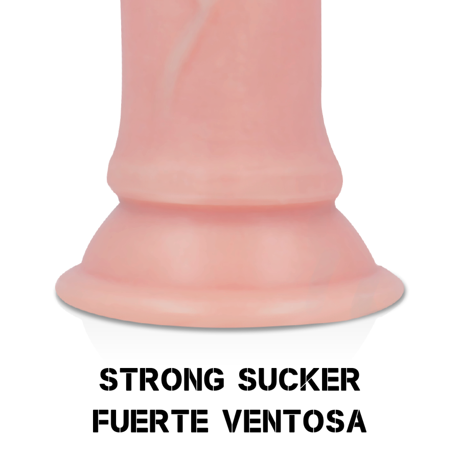 ROCKARMY - MUSTANG DILDO REALÍSTICO LIQUID SILICONE 18 CM -O- 4.14 CM
