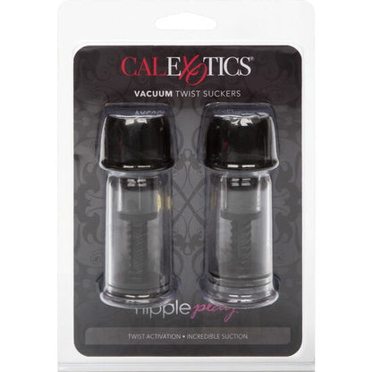 CALEXOTICS - VACCUM TWIST ONDAS ESTIMULADORASES PEZONES NEGRO