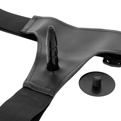 HARNESS ATTRACTION - ARNÉS  VIBRADOR RABBIT VINCENT 15 CM -O- 4 CM