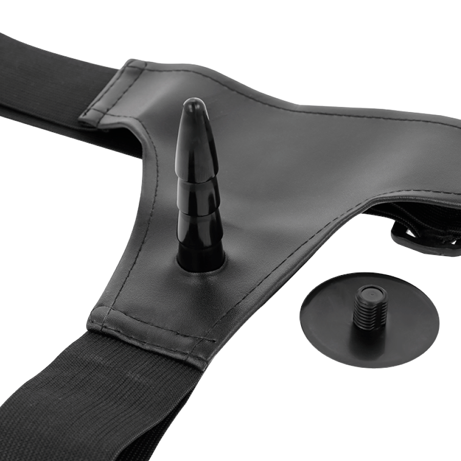 HARNESS ATTRACTION - ARNÉS  VIBRADOR RABBIT VINCENT 15 CM -O- 4 CM