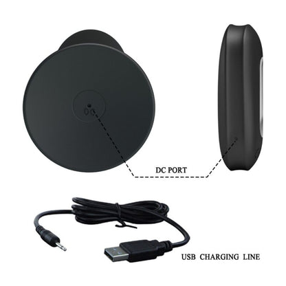 MR PLAY - PLUG ANAL CON VIBRACIÓN NEGRO CONTROL REMOTO