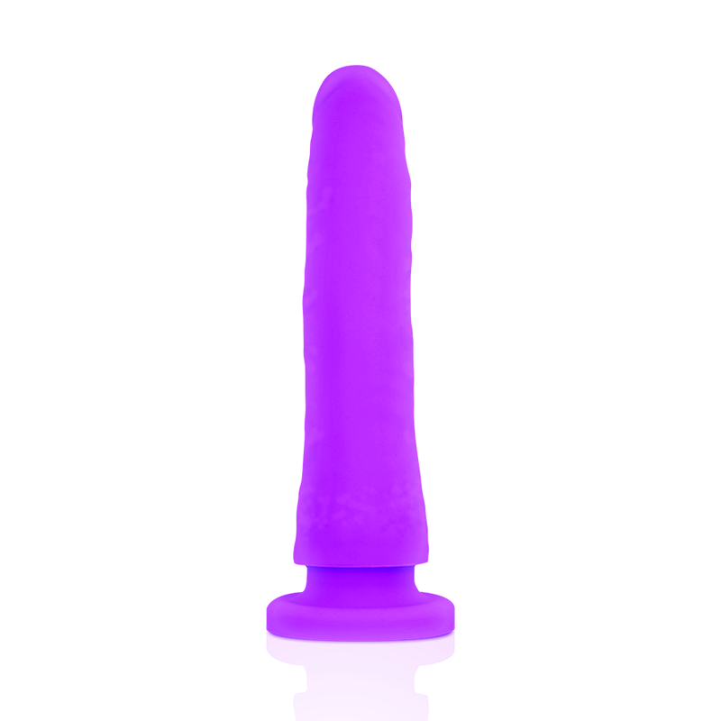 DELTA CLUB - DILDO REALISTA LILA SILICONA MEDICA 17 CM -O- 3 CM